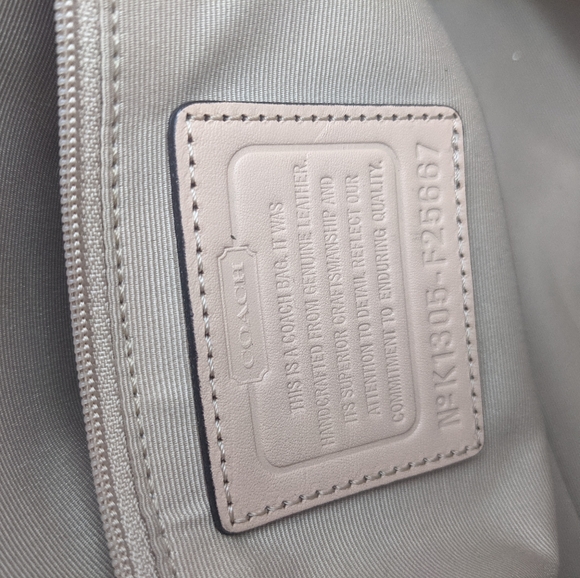 🔥FREE SHIPPING ❤️ HOST PICK🔥Coach Peyton Brown Leather Pocket Tote Satchel Bag - Picture 5 of 5